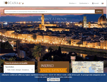Tablet Screenshot of portale-toscana.it